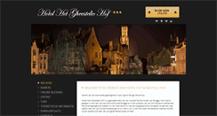 Desktop Screenshot of gheestelic-hof.be